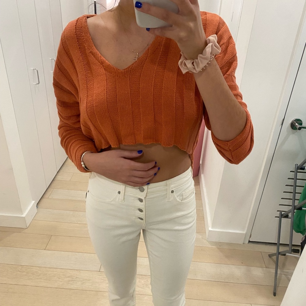 Forever 21 cropped sweater